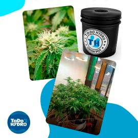 ToDo Hydro Grow Pot Professional 5gal DWC Hydro Bucket Kit with Air Pump & Accessories