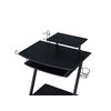 TREATLIFE HOME Gaming Desk Rectangular Design with Keyboard Tray, Open