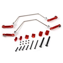 FLMLF CNC Metal Balance Bar Sway Kit for 1/5 HPI ROFUN ROVAN King Motor Baja 5b 5t 5sc Rc Car Parts (Red)