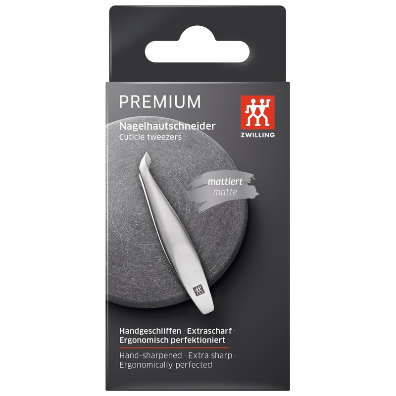 ZWILLING Cuticle Cutter for Easy Clipping Cuticles - Matte Stainless