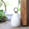White Marble Doorstop Heavy Duty Non-Scratch 1.75kg Door Stop for