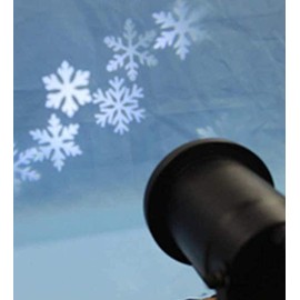 Mask & Co Christmas Waterproof LED Projector with 4 Styles of Moving Snowflakes 5m Cable