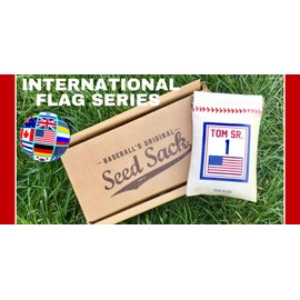 Baseball's Original Seed Sack - Custom International Flag Series (Mexico) Take it on the baseball field!