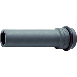 TRUSCO T414ASL100 Ultra Long Socket for Impact 0.6 inches (14 mm), 0.5 inches (12.7 mm) Insertion Angle