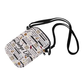 Judge Crossbody Bag Law Graduation Gift Attorney Gift Lawyer Work Bag for Women (JudgeLifeBagCA)