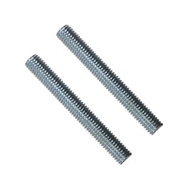 TERF® M12 (12mm) X 250mm Fully Threaded Studding Rod Bar M12 for Ø 12mm (1/2'') Diameter X 250mm (10'') Length All Threads Resin Anchor Studs Bar Rod Screw - Pack of 2