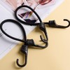 2 Pcs Black Bungee Cords,Elastic Bungee Cords, bungee cords with
