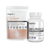 Organixx Collagen Peptides Powder (20 Servings) & Joint & Muscle Care Turmeric (60 Caps) Bundle