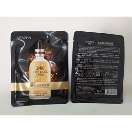 Venzen 1 Mascarilla De Acido Hialuronico Y Oro Gold 24 K Pure