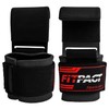 FITPACT Weight Lifting Hook Straps Wrist Support Training Gym Bodybuilding