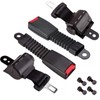 10L0L Golf Cart Seat Belts Set of 2 Retractable 42"