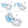 Parent-child Swim Ring, For 2 People, Foot Insert, Baby Float,