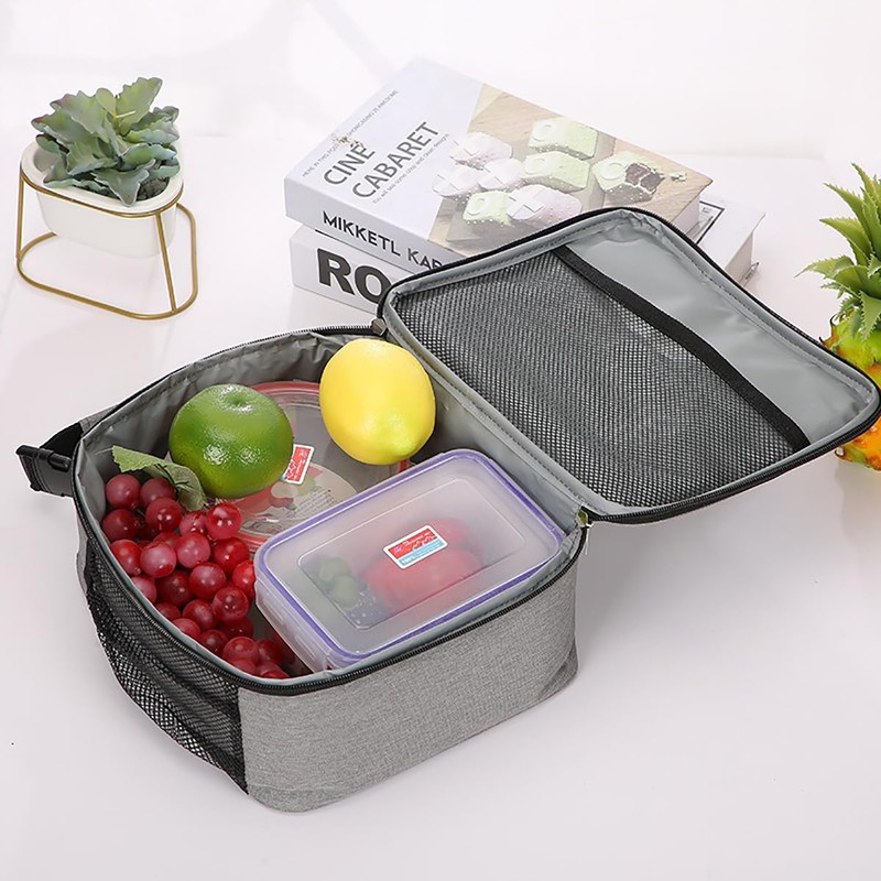 HZNOO Insulated Lunch Bag for Men and Women, Leakproof Lunch