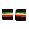 Nayt Rasta Wristband 1 Pair Black Red Yellow Green