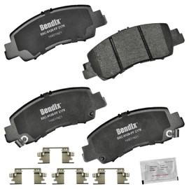Bendix Priority1 CFC2178 Ceramic Front Brake Pads for Mitsubishi Eclipse Cross 2020-2018, Eclipse Cross 2024-2022