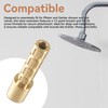 Compatible with Gerber & Pfister Shower Tub Valves, 2.5" Brass