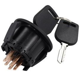 Manioiity Starter Ignition Switch LVU29433 Compatible with John Deere 1023E 1025R 1026R 2025R 2026R 3025E 3032E 3036E 3038E with 2 Dust Shield Keys