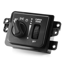Headlight Switch Control for 2002-2003-2004-2005 Dodge Ram 1500 2500 3500 Pickup | 2003 Dodge Ram 1500 2500 3500 RAM Van Cargo Dome Light Headlamp Switch-56045536AA,56045536AB, 56045536AC,56045536AD
