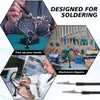 Honoson 6 Pack Magnetic Helping Hands Soldering, Flexible Gooseneck Metal