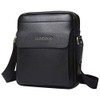 Leathario Crossbody Bag For Men Vegan Leather Shoulder Messenger Purse
