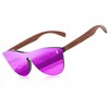 KINGSEVEN Bubinga Polarised Sunglasses Retro Vintage Stylish Design for Men
