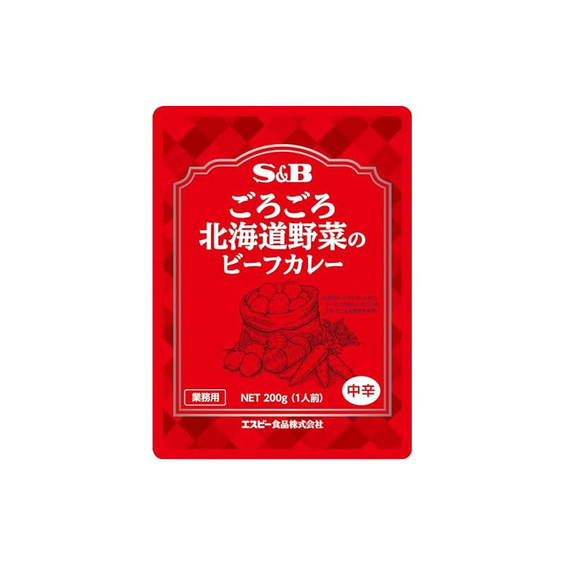 Sb Foods Rogoro Hokkaido Vegetable Beef Curry 7.1 oz (200