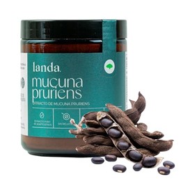 LANDA | Extracto en Polvo de Mucuna Pruriens 100g | Polvo de Extracto de Mucuna Pruriens Orgánico 10:1 | Apoyo a la Salud Mental | Mejora Cognitiva | 