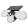 Solar Garden Lights Professional Waterproof 3 Heads Rotation High Power