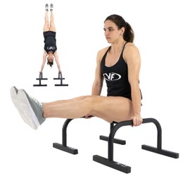 Valor Fitness PR-LT Gymnastic Parallette Bars for Gymnastics Training Dip Bars Pushup Stands Parallettes to Build Core/Body Weight Strength Balance Muscle