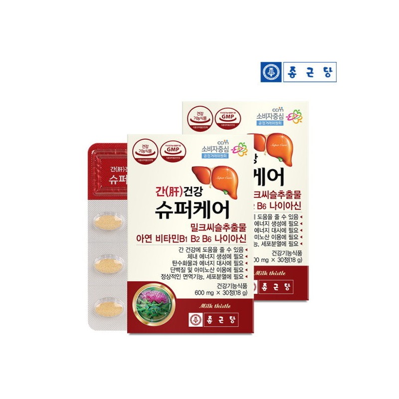 Chong Kun Dang Liver Health Super Care Milk Thistle 4
