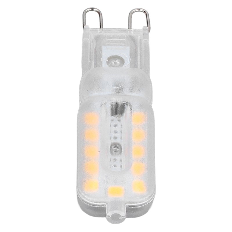 6pcs G9 LED Bulb 5W Transparent Cover 22LED Dimmable G9