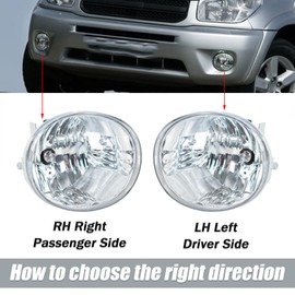 JESYMBX Front Bumper Fog Light For Toyota RAV4 Avalon 4 Runner For Lexus ES330 2005-2006 Foglight Assembly Left&Right