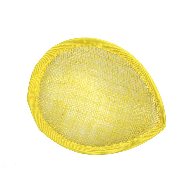 Humboldt Haberdashery Sinamay Teardrop Fascinator Hat Base 5 1/2" x