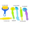 AOIRFUQ Clay and Dough Tools Six Piece Set - Ages
