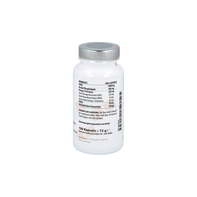 Krill Oil 500 mg Antarctic Capsules