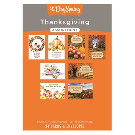 Thanksgiving - Inspirational Boxed Cards - Assorted