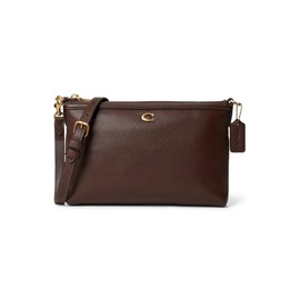 COACH Legacy Zip Top Crossbody Bag, Maple