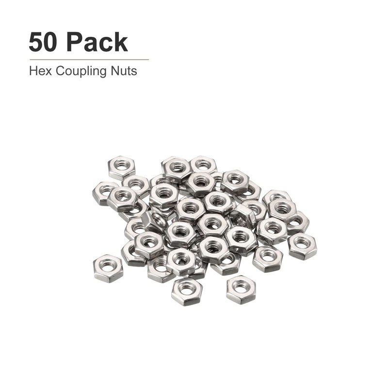 DTGN #10-32(UNF) Hex Nuts - 50Pack - Good for Home