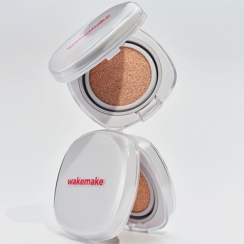 wakemake Seamless Wear Cushion, Cushion Funde, Moisturizing, Moisturizing, Skin Feeling,