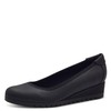 s.Oliver Women's Wedge 5-22300-42 Court Shoes, black
