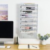PAG Hanging Wall File Holder Organizer Mail Sorter Literature Rack