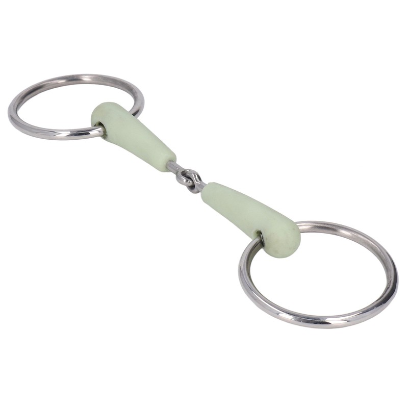 130mm Horse Mouth Snaffle with Chain Stainless Steel Horse Bit
