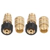 8pcs Pressure Washer Adapter Set Quick Coupler Fittings Metal Quick