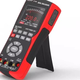 ZOYI 6채널 오실로스코프 ZOYI 멀티미터 디지털 ZT-702S 64KBYTE IN 휴대 [D. 703S 듀얼 채널오실로스코프 프로브] 6-Channel Oscilloscope ZOYI Multimeter Digital ZT-702S 64KBYTE IN Portable [D. 703S Dual Channel Oscilloscope Probe]