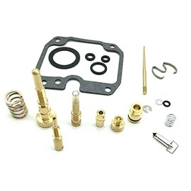 Aquiver Auto Parts New Carburetor Carb Rebuild Kit Replacement for Yamaha Timberwolf YFB250U 1992-1998 Repair YFB 250