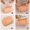 Pack of 10 roulade clips made of stainless steel, reusable,