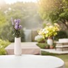 Modern White Ceramic Vase - Elegant Decor for Home &