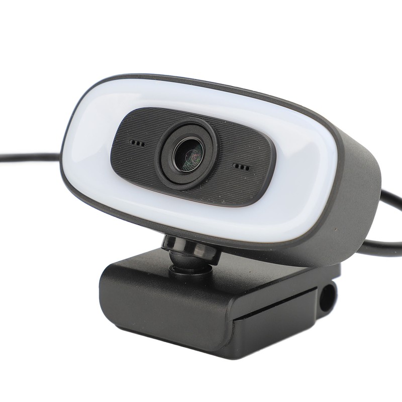 Computer Camera Driverless 3840x2160P USB 2.0 with Fill Light Microphone