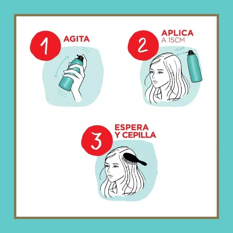 LP Tinte Retocador Temporal De Raíces Y Canas Castaño Claro