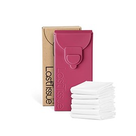 LastTissue Pack de Pañuelos Reutilizables Orgánicos de LastObject - Pañuelos Ecológicos - Diseñado en Dinamarca - Toallitas Desmaquillantes Reutilizables de Algodón - Suaves para la Nariz - Zero Waste